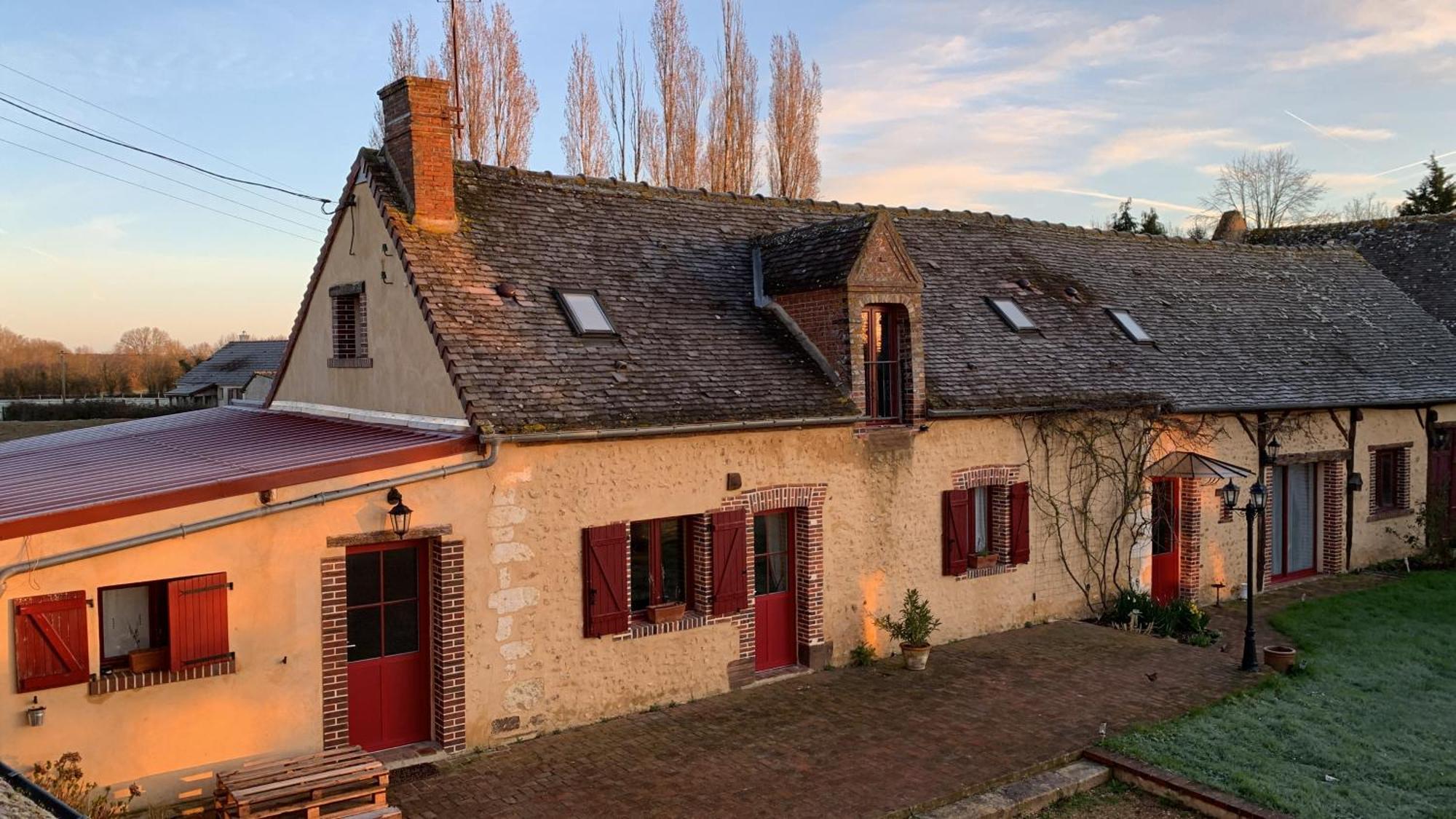 La Glatine - Chambres D'Hotes Fretigny ภายนอก รูปภาพ